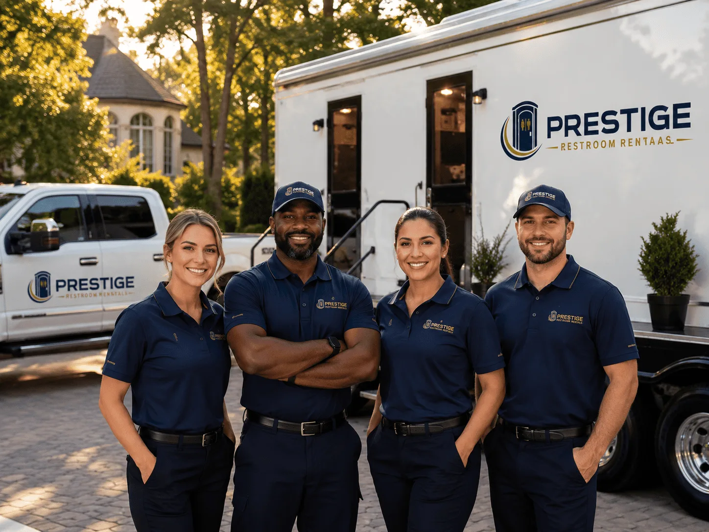 Trusted Luxury Portable Restrooms company in Edison, OH